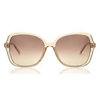 Calvin Klein CK19561S 270 Full Rim Crystal Beige Women Butterfly Sunglasses UV2 Original