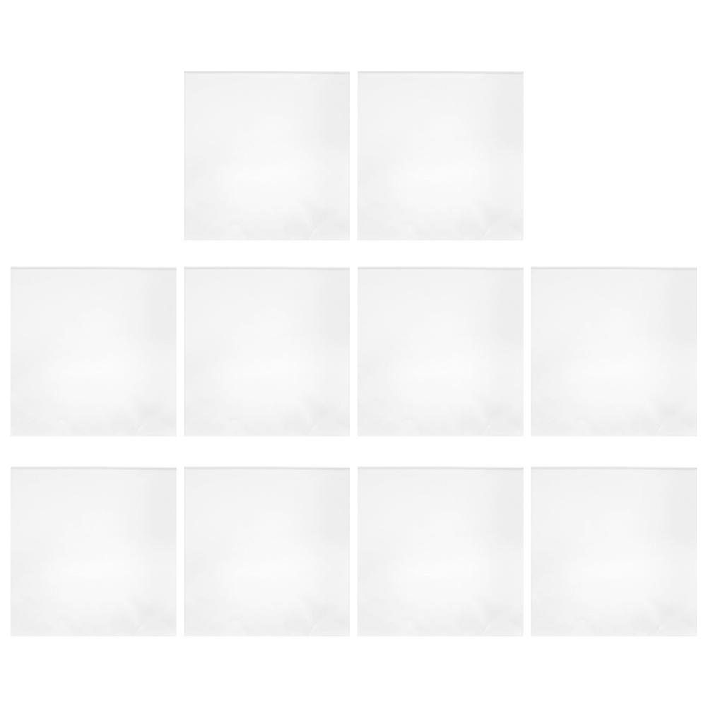 Vinyl Record Sleeve Durable Plastic Outer Covers for 10Pcs Use