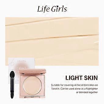Concealer Palette, Undereye Corrector, Full Coverage Concealer for Dark Circles, Acne Scars & Blemishes, Long-Lasting & Blendable
