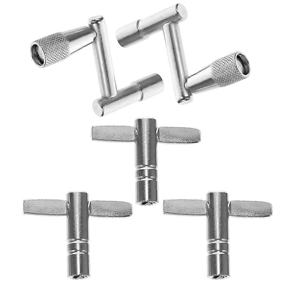 Silver Drum Key Instrument Percussion Drum Tuning Tool 1Set