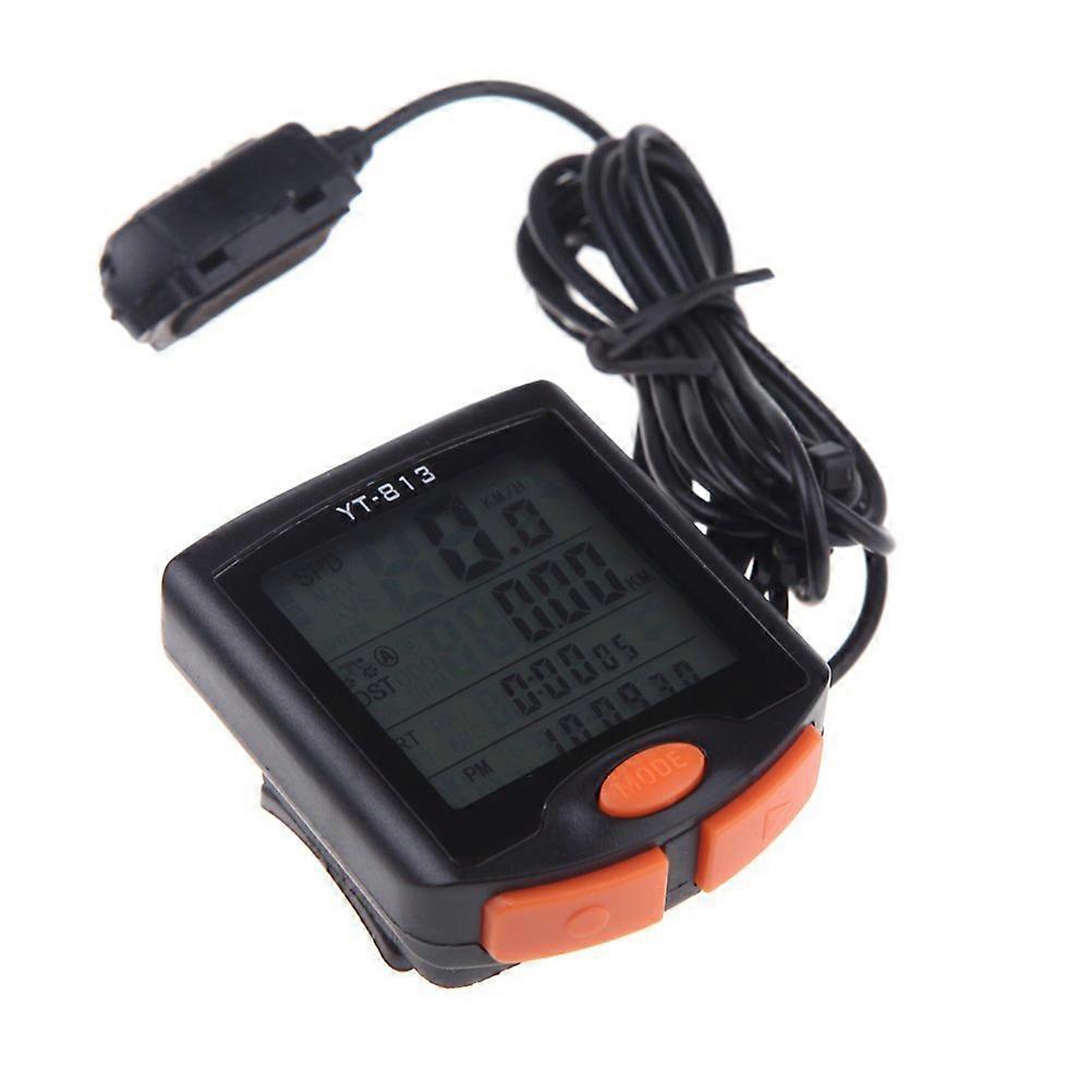 Bike Speedometer Tachometer with Back Light for Cycling Single Unit