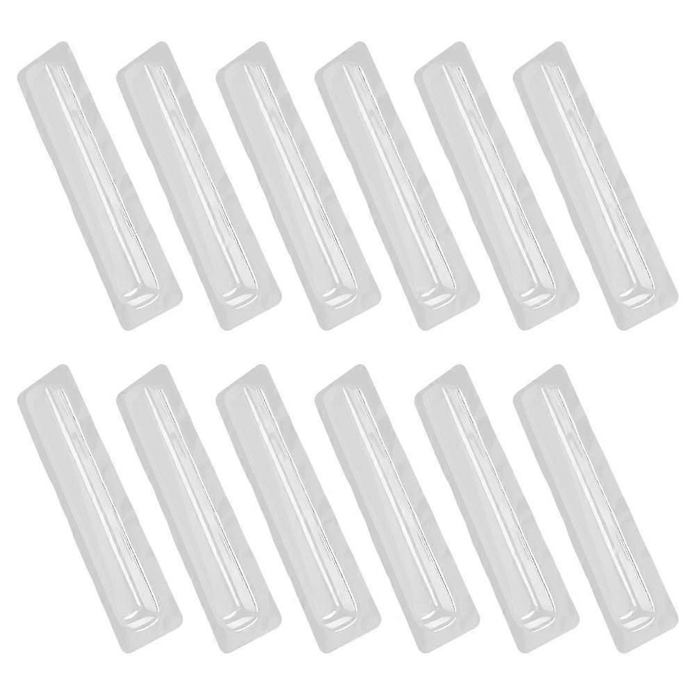 12Pcs Plastic Clock Pointer Protection Box Transparent for Wall Clock Hands