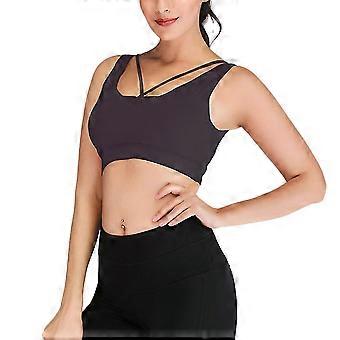 Sports Bra for Women Crisscross Back Support Yoga Tops Padded Comfortable-wfx
