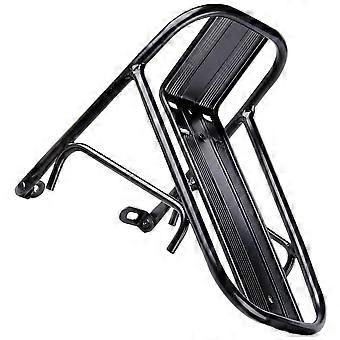 Bicicleta Frente Cargo Rack Outdoor Bike Transportando Basket Rack Bicicleta Frente Basket Holder