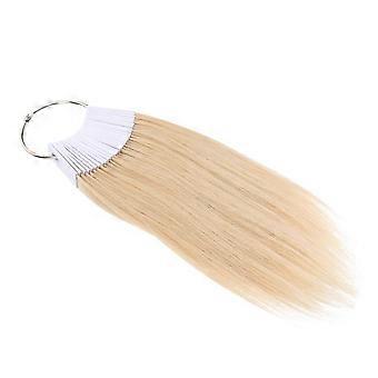 Natural Hair Color Rings Human Hair Testing Samples compatible with Salon 30Pcs