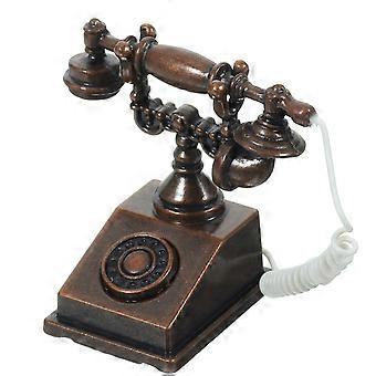 Modelo de mini telefone simulado para decoração de casas em miniatura.