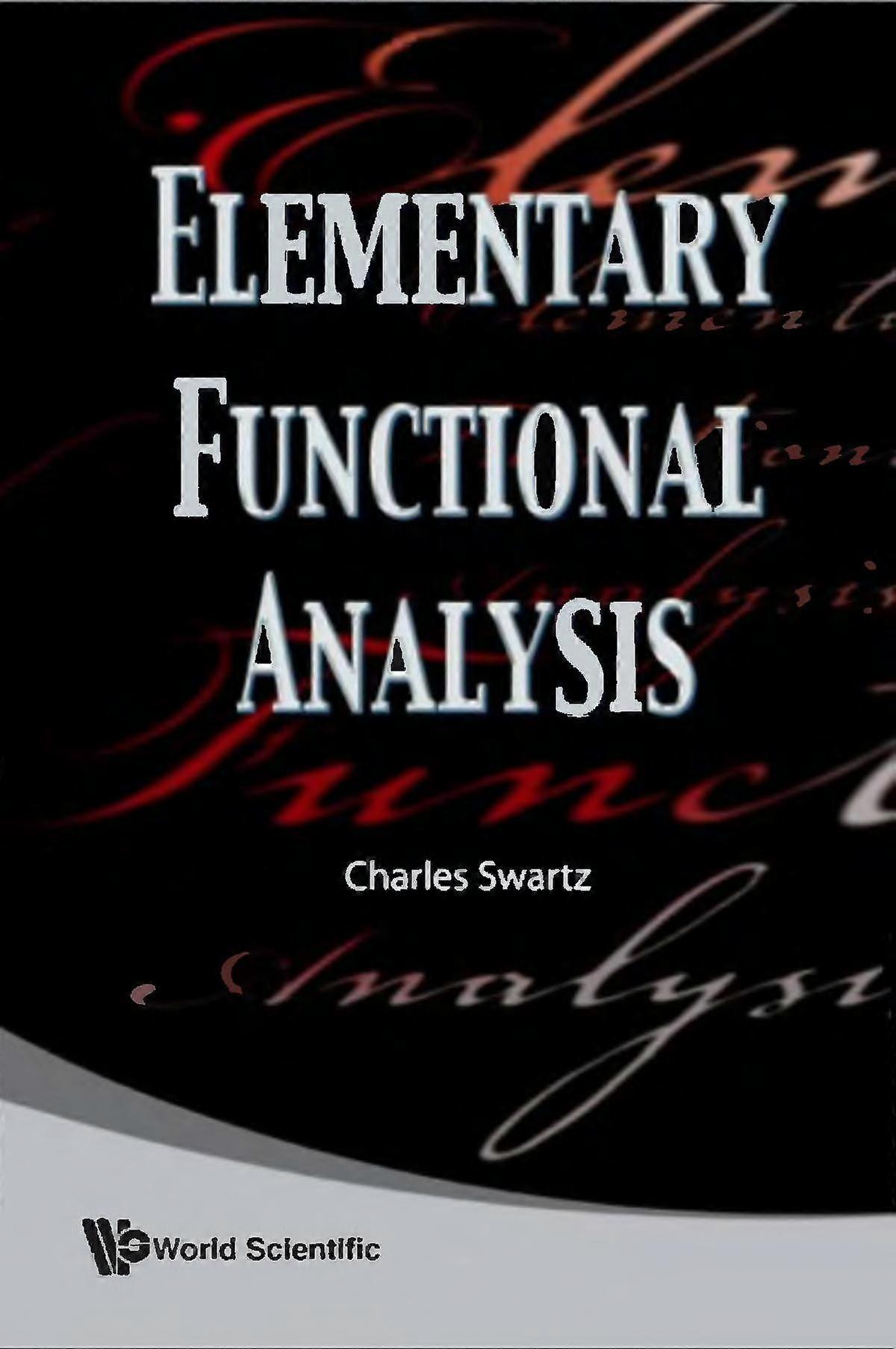 Elementary functional analysis