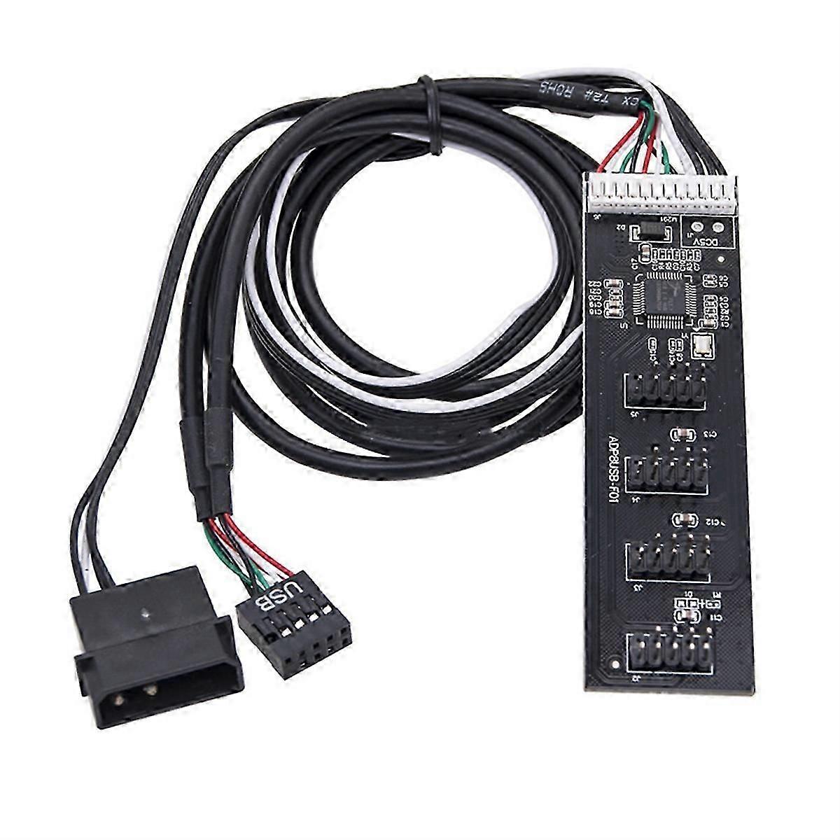 Hub Splitter with IDE Interface Cable for PC Mainboard Adapter
