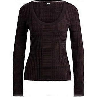 Boss Womens/Ladies Viscose Scoop Neck Sweater Top