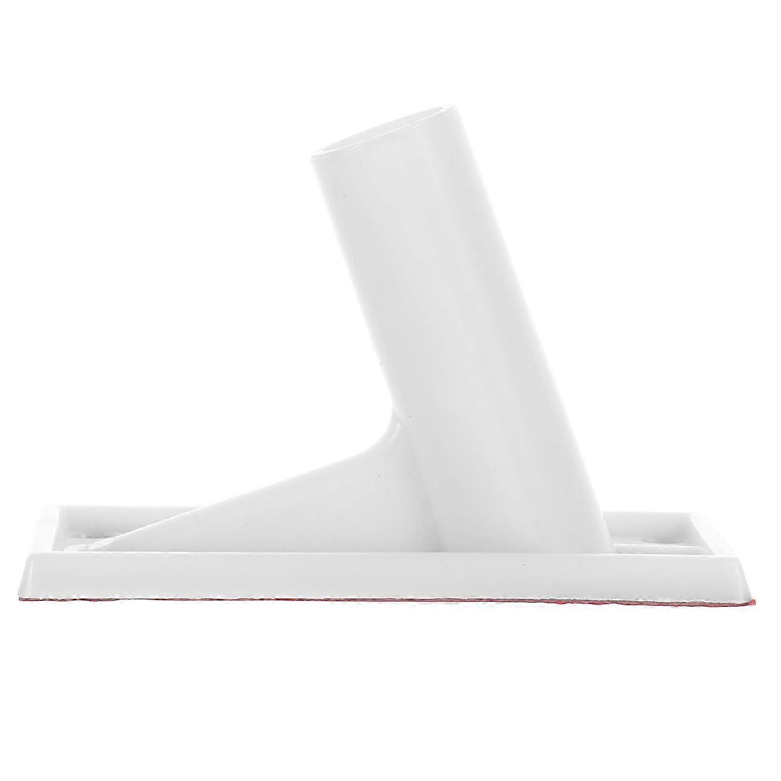 Adhesive Flagpole Bracket Plastic for Wall Mount 3Pcs Holder