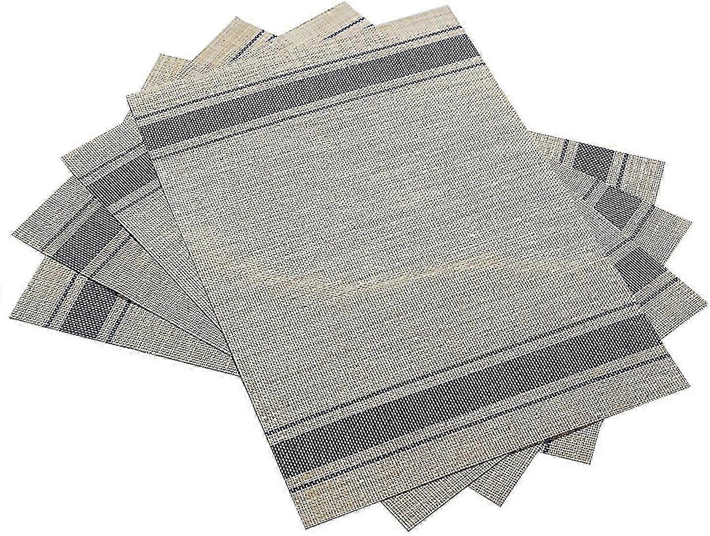 6pcs Heat-resistant Placemats
