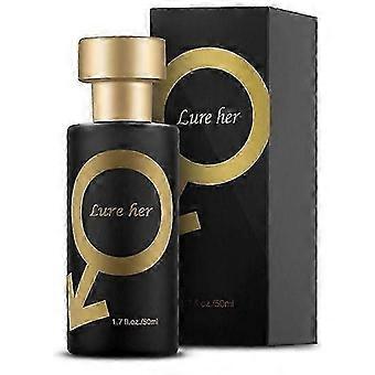 Perfume Spray com Feromônios para Homens, Dourado, Atrai Parceiros