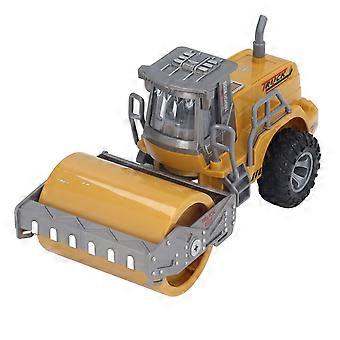 Jouet de camion rouleaux para crianças, dtails ralistes, jouet de rouleau compresseur de route, jouet de modle de vhicule d'ingnierie inertielle ABS d