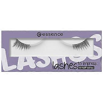Essence Lashes to Impress Pestañas Artificiales #03-Half Lashes 1 u