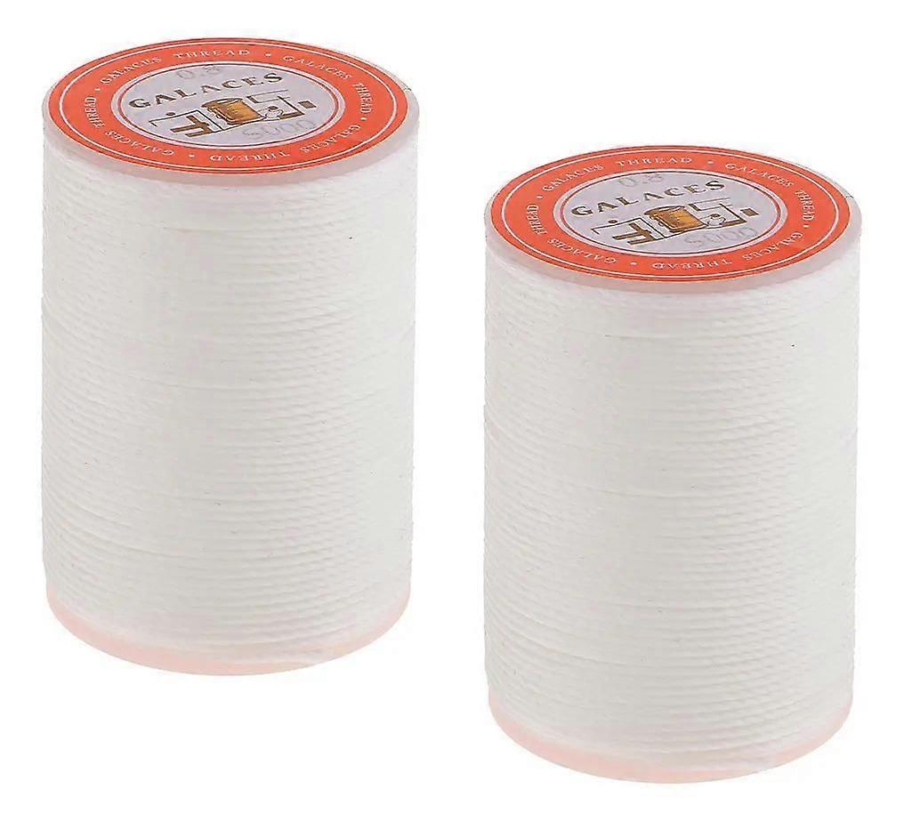 0.8mm Waxed Thread for Crafts - 90m, 2 Pieces