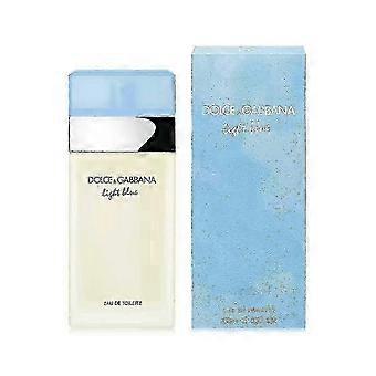 D&G Light Blue 100ml Eau de Toilette Spray til Kvinder, Forfriskende Langtidsvirkende EDT