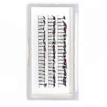 Halloween and Christmas Cosplay Costume Colorful False Eyelash Extensions Decoration Accessories