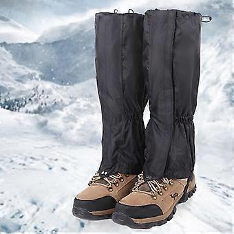 Outdoor Waterproof Foot Cover Durable Highly Breathable Double-Deck Hiking Climbing Legging Wraps Hunting Gaiters