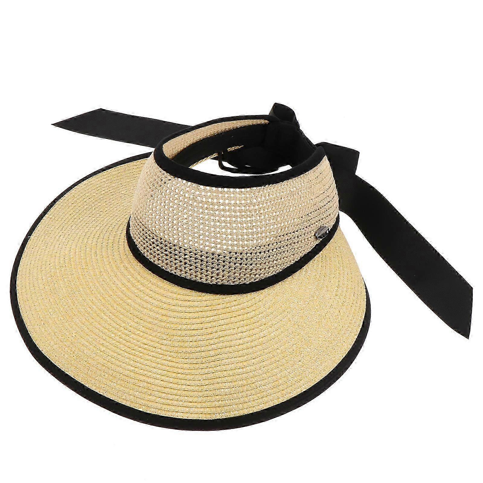 Summer Straw Hat for Decoration with Foldable Lightweight Style