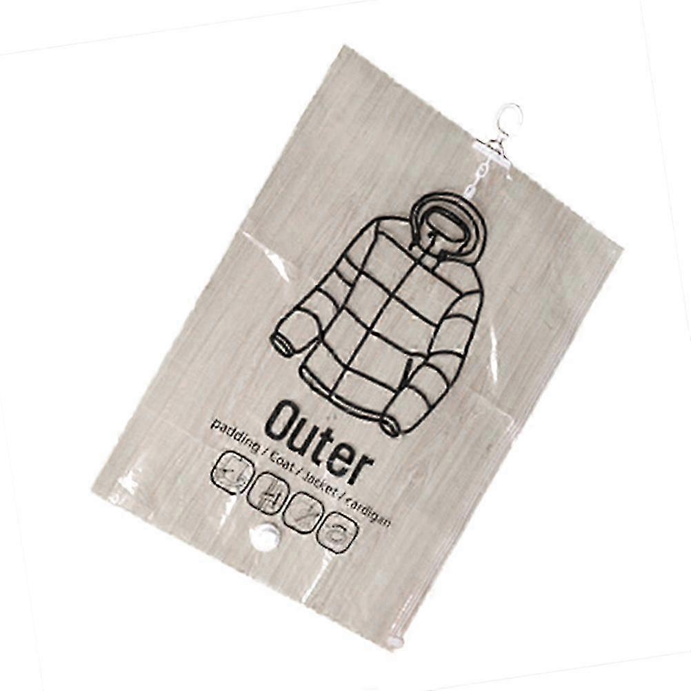 Hanging Garment Bag for Clothing Storage with Side Pull Sorting Bag