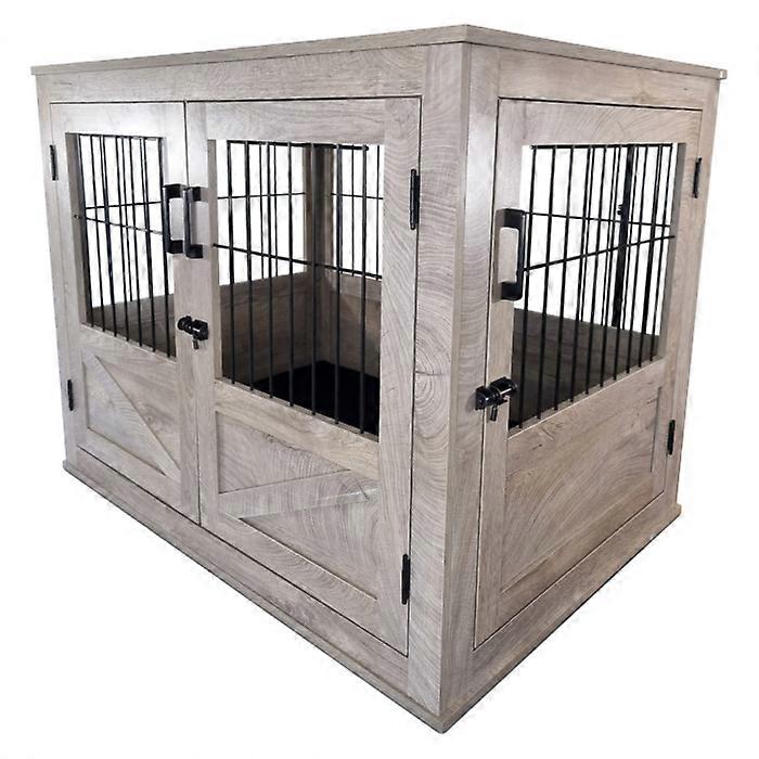 Topmast Dog Crate Rustic