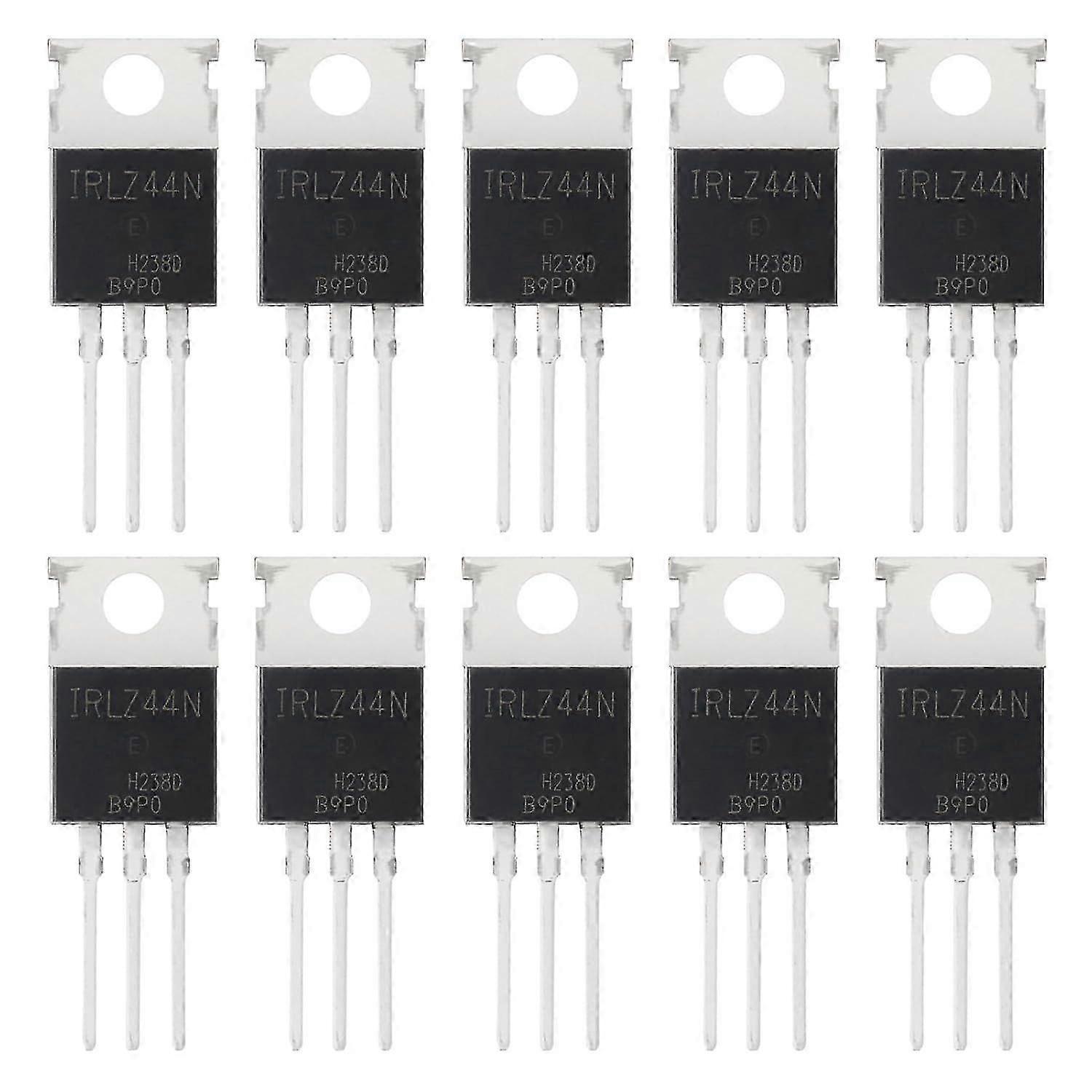 10 transistors MOSFET canal N IRLZ44N IRLZ44 IRLZ44NPBF 47 A 55 V 47 Amp 55 Volt Power MOSFETs Transistor TO-22 [MI]
