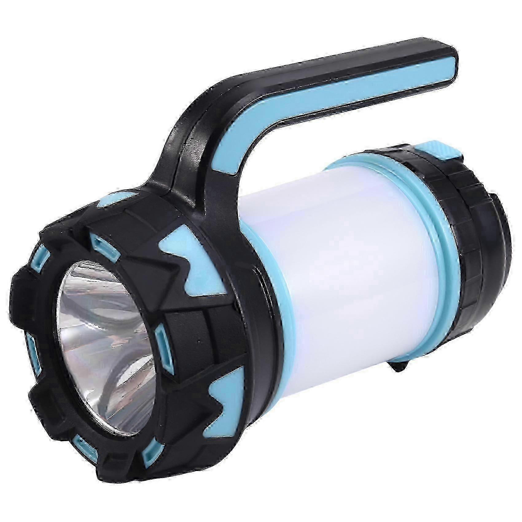 LED Lantern Camping Flashlight Rechargeable Waterproof Searchlight Outdoor Emergency Multi-Function