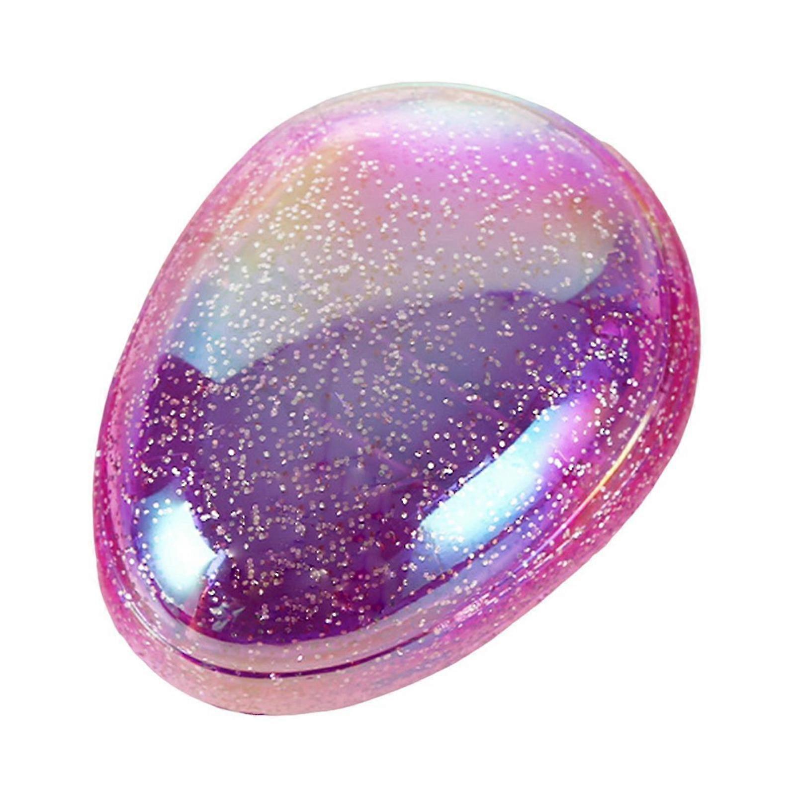 Anti-Static Glitter Oval Detangler Brush