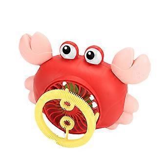 Crab Shaped Electric Bubble Maker for Kids, Battery  Outdoor Bubble Blower Toy with Continuous Flow