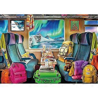 Aurora Polar Express Journey Puzzle for Adults Puzzles for Adults Nature Landscape Puzzle fors Lovers GYU048