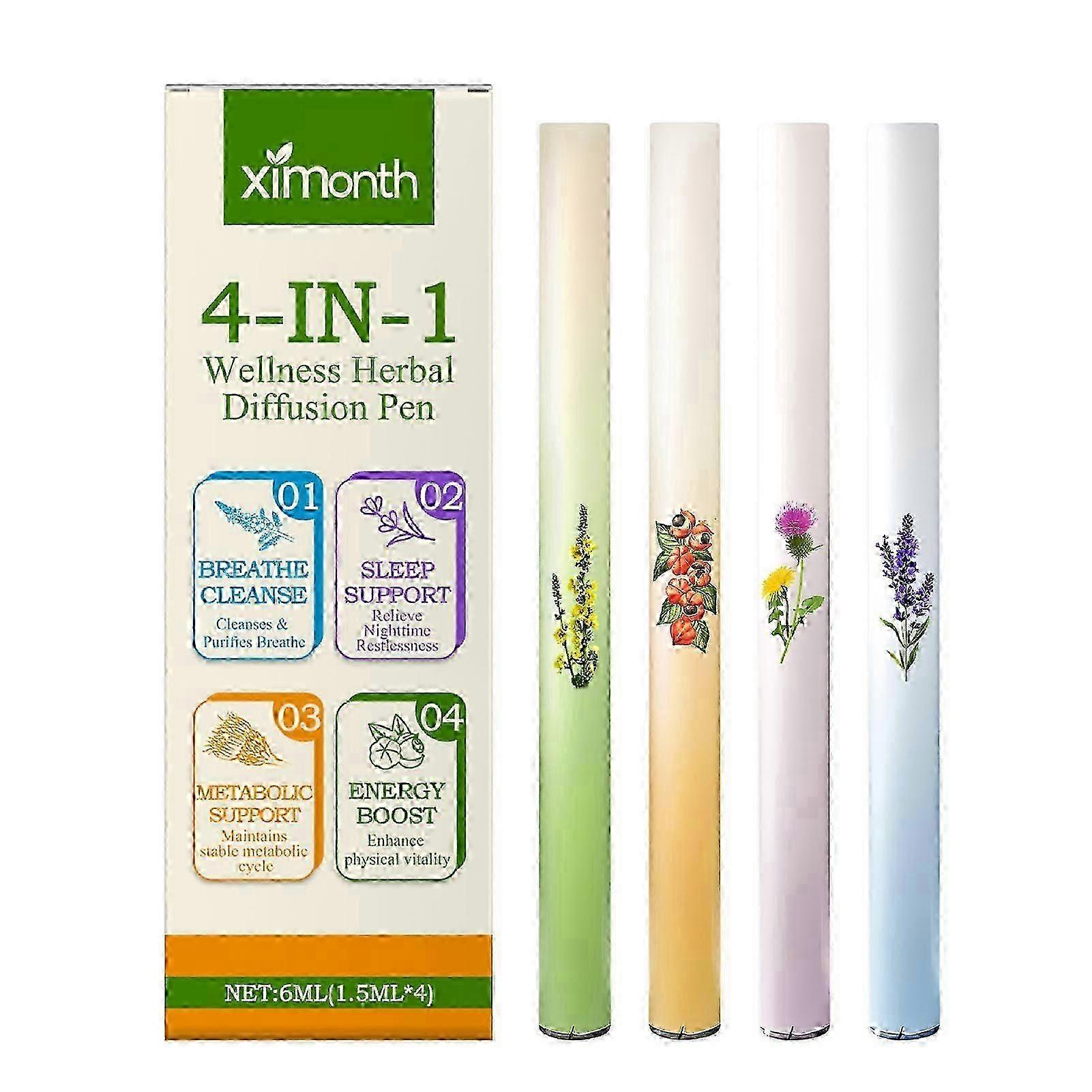4-in-1 Herbal Inhaler Pen Light