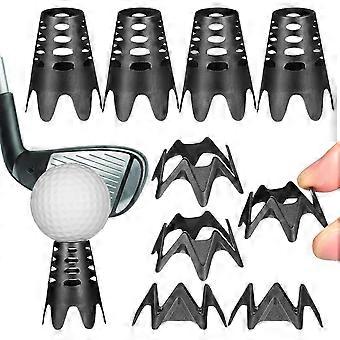 10pcs Plastic Golf Tees Portable Golfing Ball Holder Golf Simulator Supplies Small Golf Tees Resilience