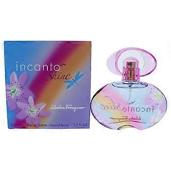 Incanto Shine By Salvatore Ferragamo For Women - 1.7 Oz Edt Spray
