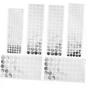 12sheets Cosmetic Bottle Sticker Self-Adhesive Foil Film Sealing Sticker for Body Lotion Packaging and Cosmetic Sealing