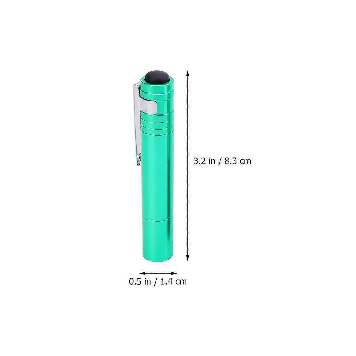 Portable Mini LED Clip Flashlight compatible with Outdoor Use 5Pcs Torch Set