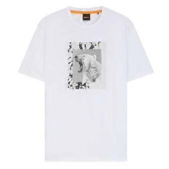 Boss Mens Lupo Short-Sleeved T-Shirt
