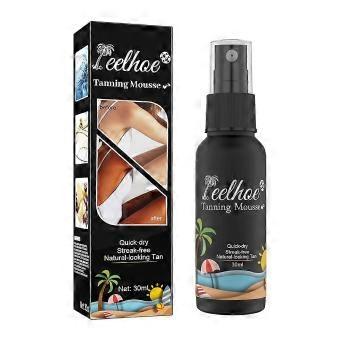 1/2kplSelf Tanner Spray Self Tan Mousse Self Tanning Sunless Fast 30ml