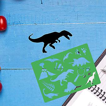 10 Stück Schablonen Set Für Kinder - Feen & Einhorn Motive, 15x15cm, Wiederverwendbar Aus Kunststoff