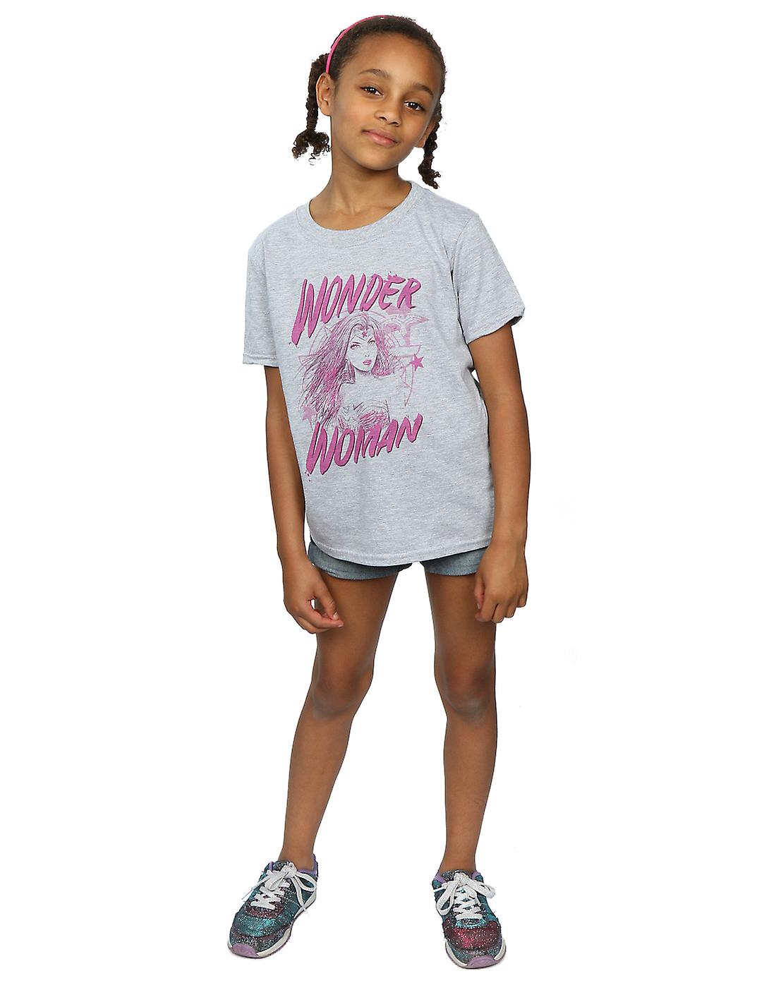 T-shirt Basique New Look Pour Fille – 12-13 Ans – Violet – Col Rond – Coton