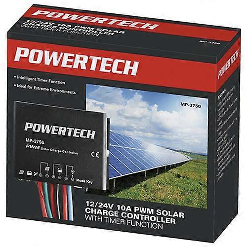 10A Powertech Pwm Solar Charge Controller 12V Or 24V Highly Efficient Automatic