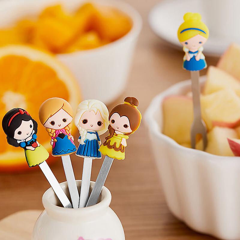 1 Set Cartoon Fruit Fork Animal Party Buffet Fruit Dessert Food Cocktail