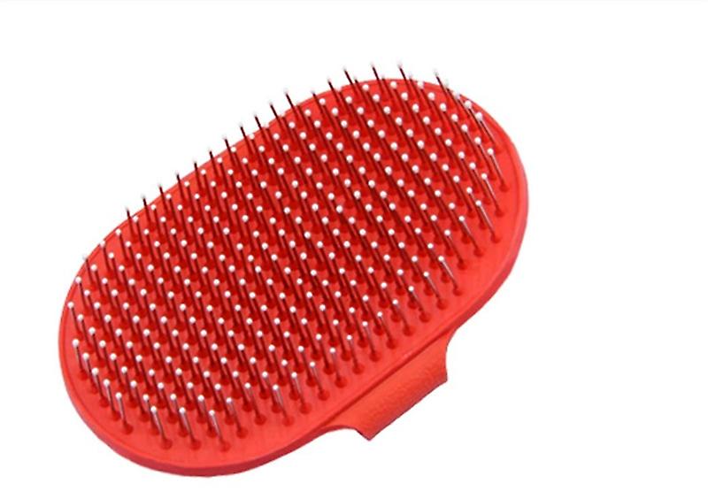 Grooming brush with loop Bath comb with massage head