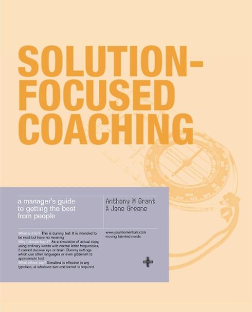 Solutionfocused Coaching by Jane Greene Paperback