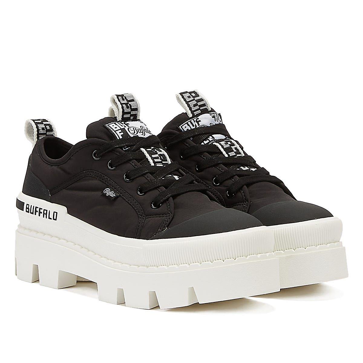 Buffalo Raven Lo Womens Black Trainers