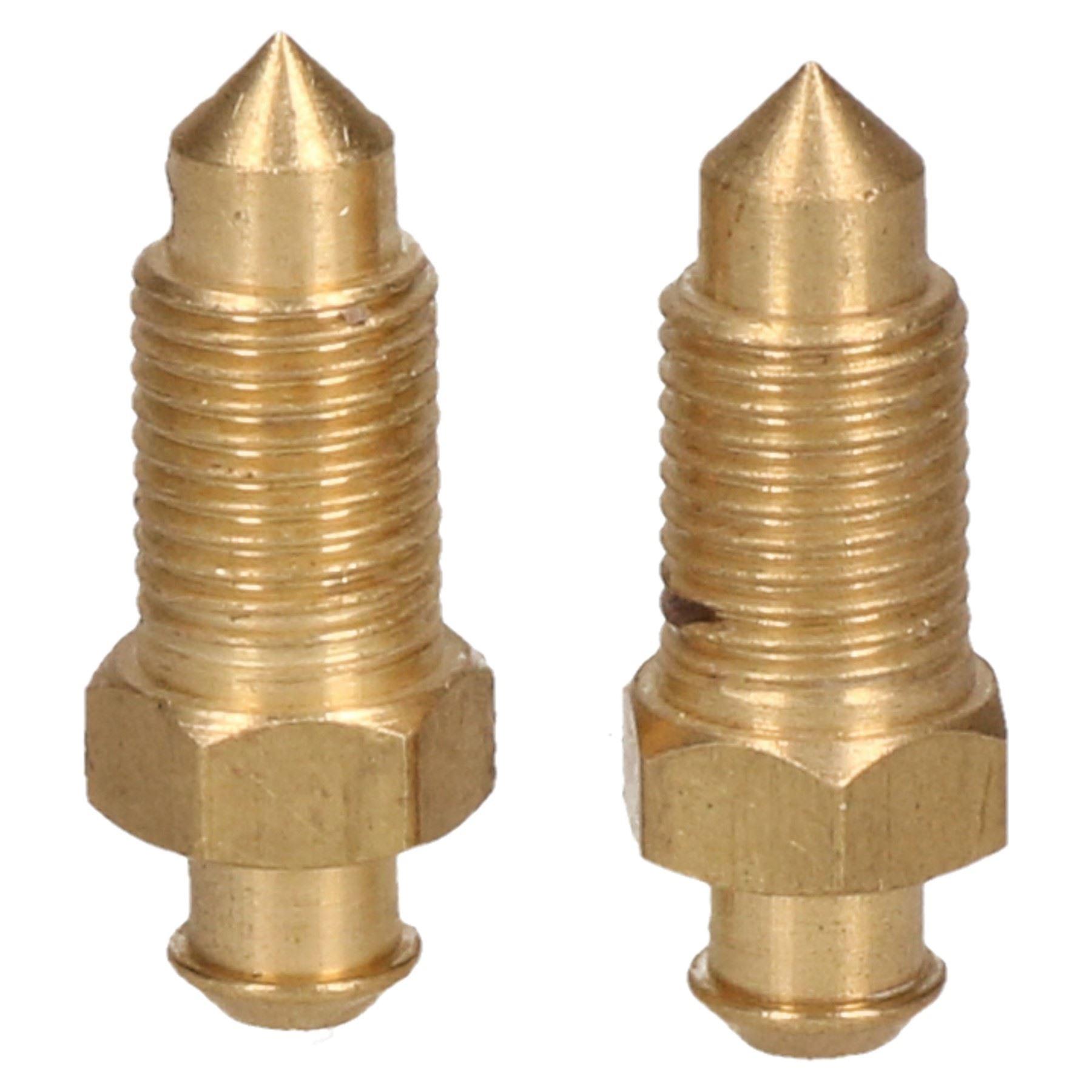 Brass Brake Caliper Bleeding Bleed Nipple Screw Bleedscrew 3/8 x 24 UNF 2 Pack