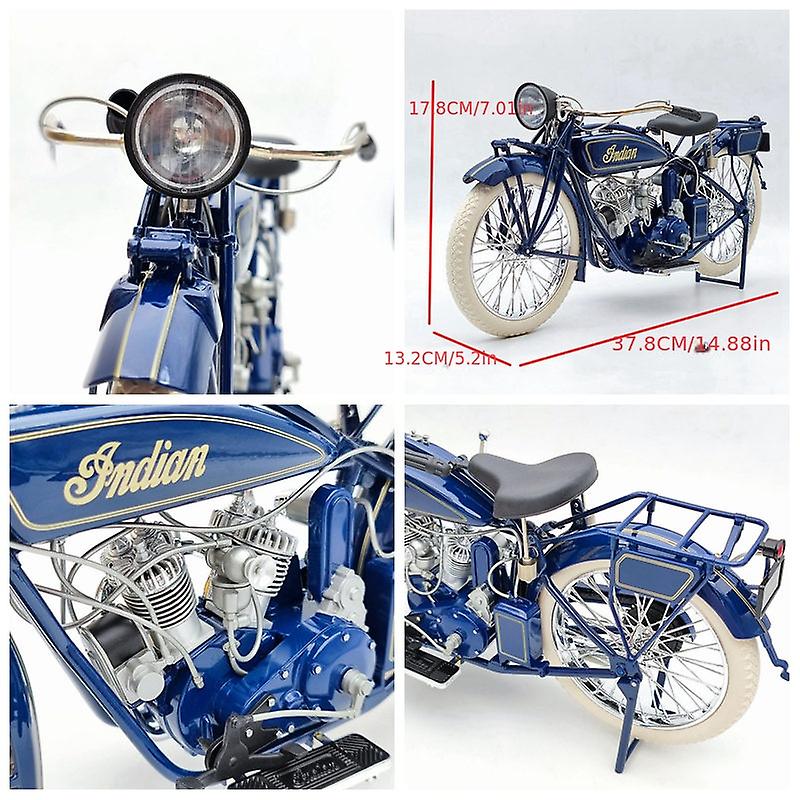 ギロイ1/6スケールインディアンスカウト1920オートバイ16231ブルー