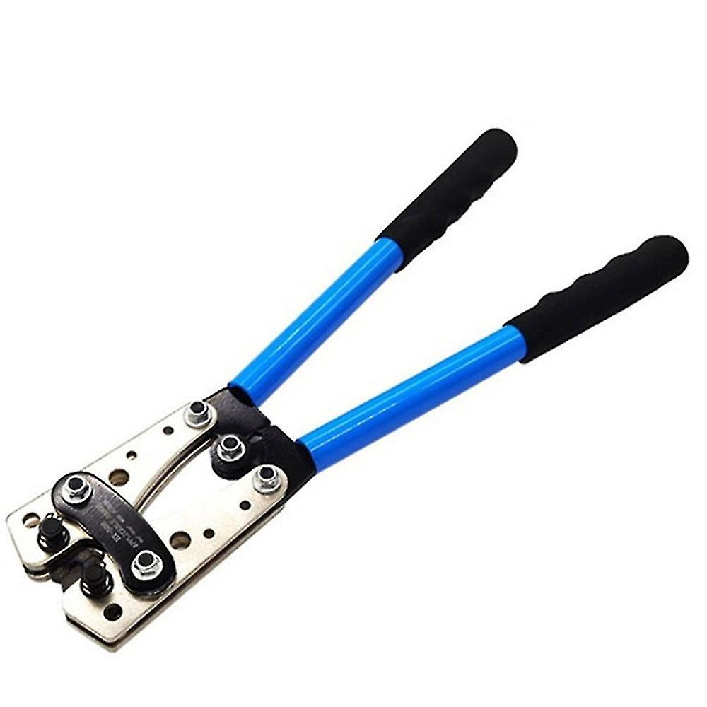 Hx-50b Crimping Plier 6-50mm Awg 22-10 Car Auto Copper Ring Bare Cable Battery Terminals Lug Hex Cri