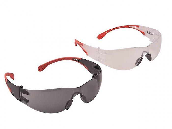 Scan Flexi Spec Safety Glasses Twin Pack