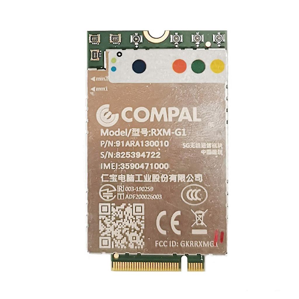 RXM-G1 High Speed 5G Wireless Module for Global Broadband Networks QCT SDX55 CAT 20 CortexA7 up to 1.5GHz Memory 4Gb