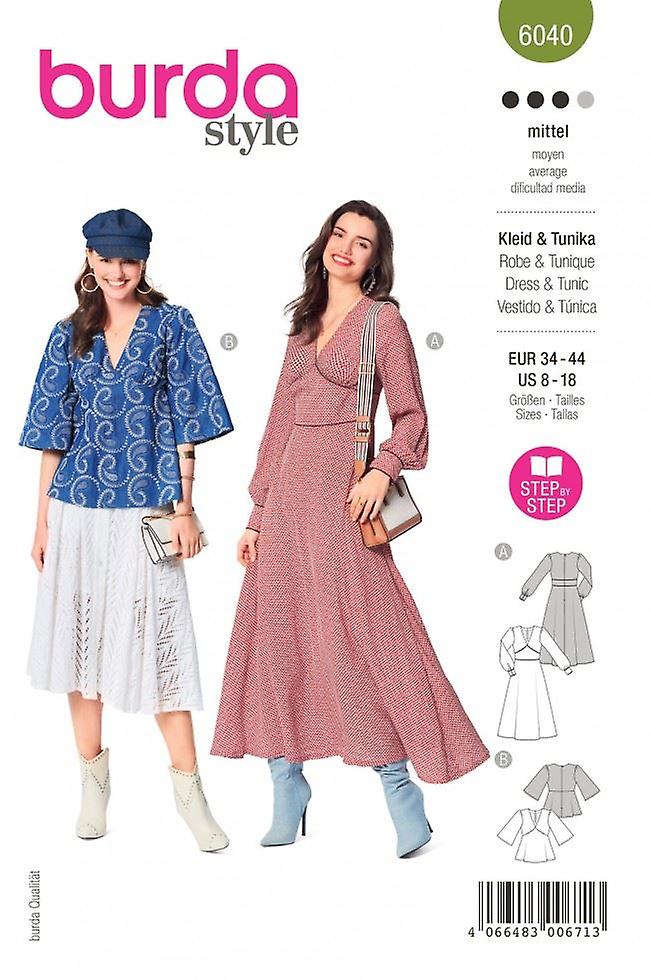 Burda Paper Sewing Pattern 6040